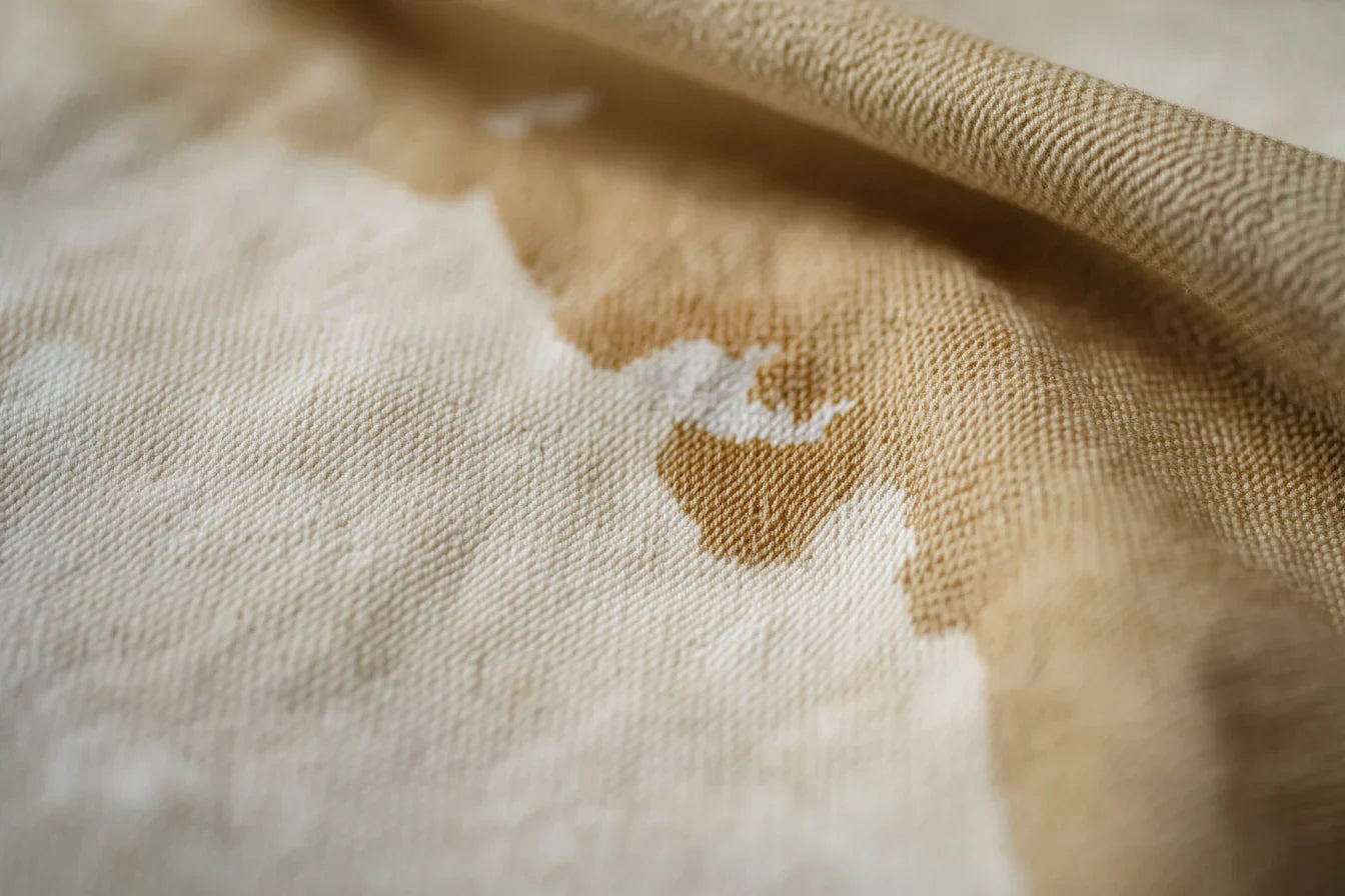 Comment retirer une tache de poussière sur une couette polaire ?