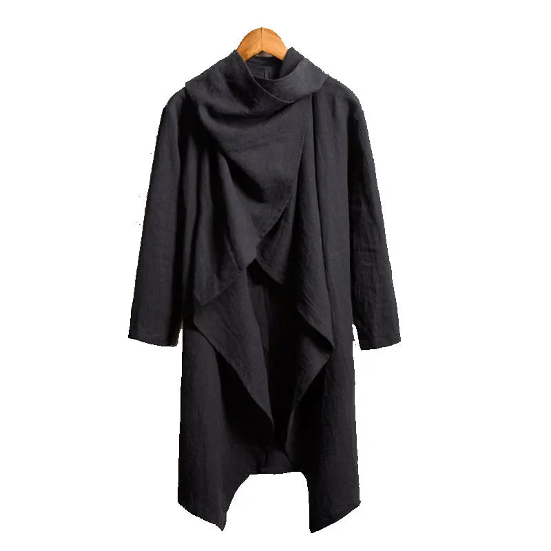 Cape poncho polaire homme