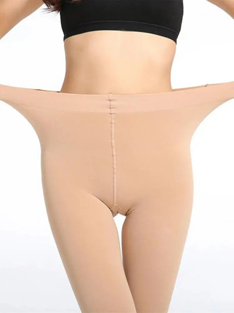 Collant polaire beige - Le Collant Polaire