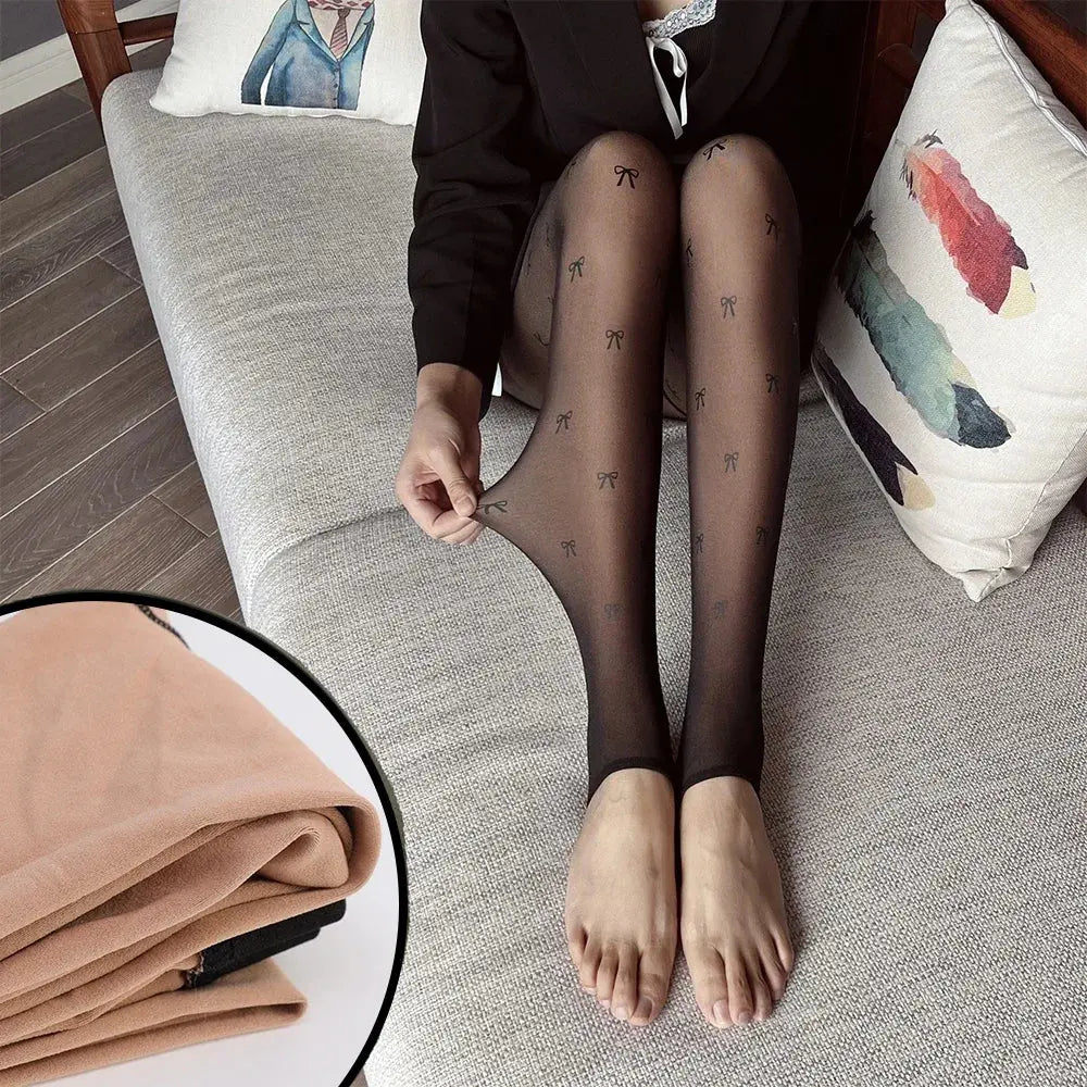 Collant polaire nude