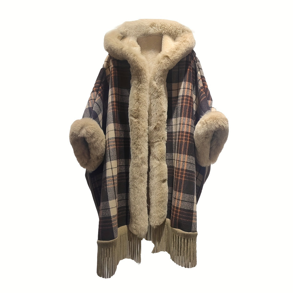 Poncho homme hiver