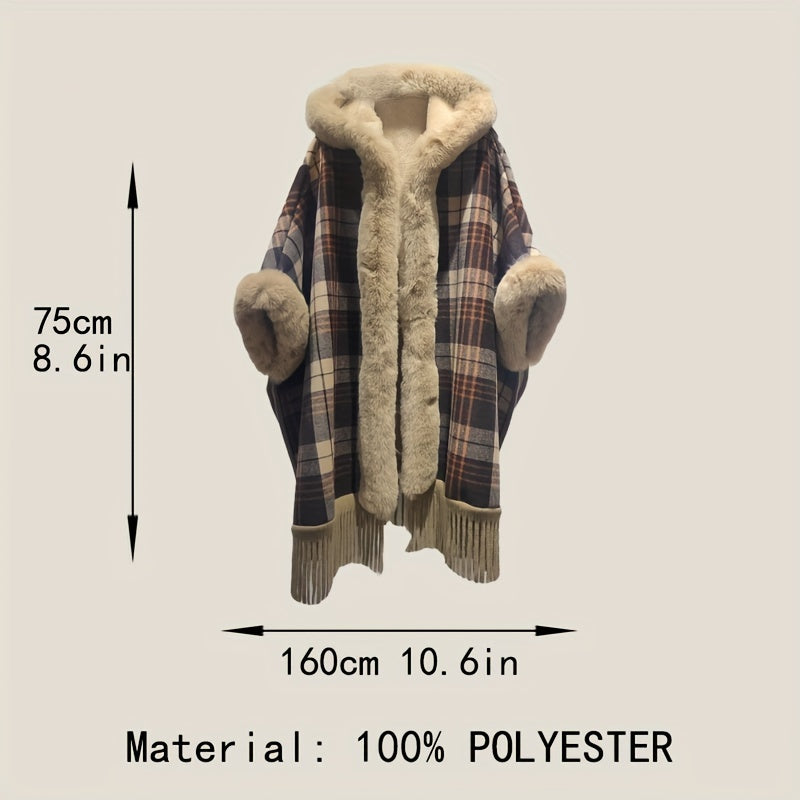 Poncho homme hiver