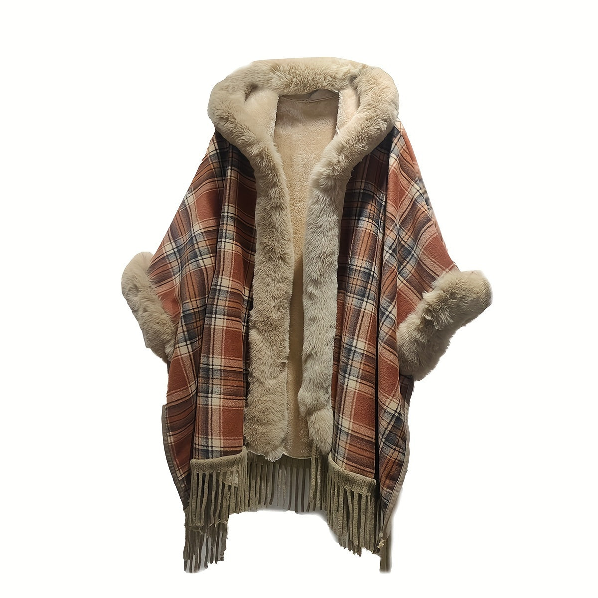 Poncho homme hiver