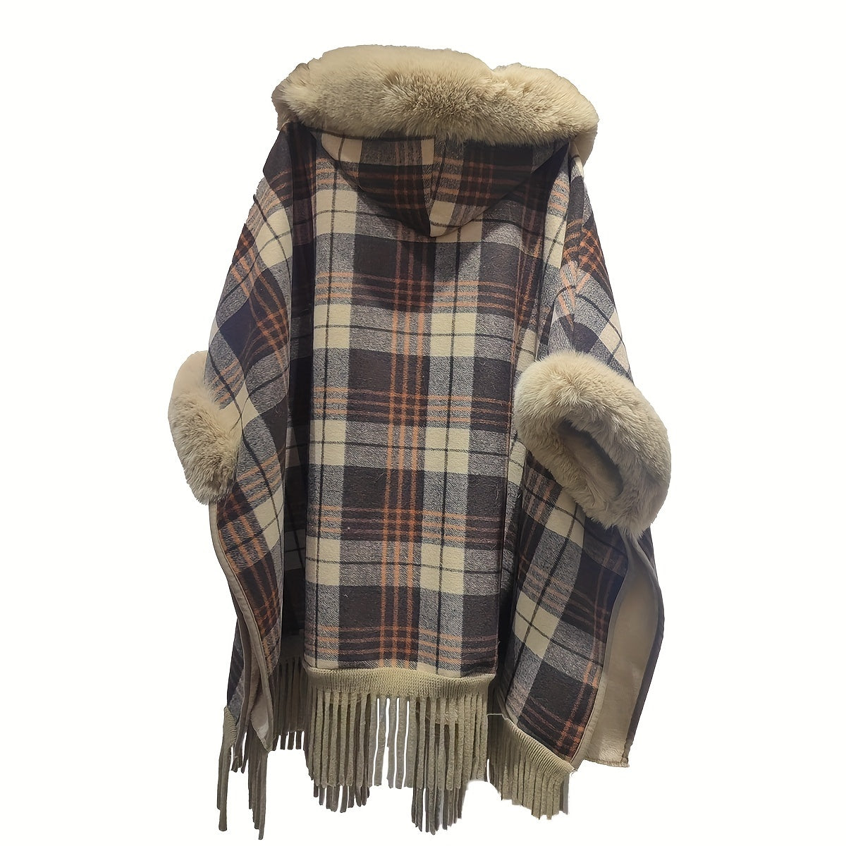 Poncho homme hiver