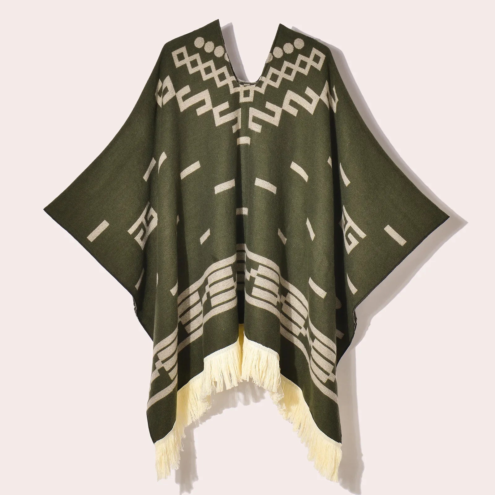 Poncho homme péruvien