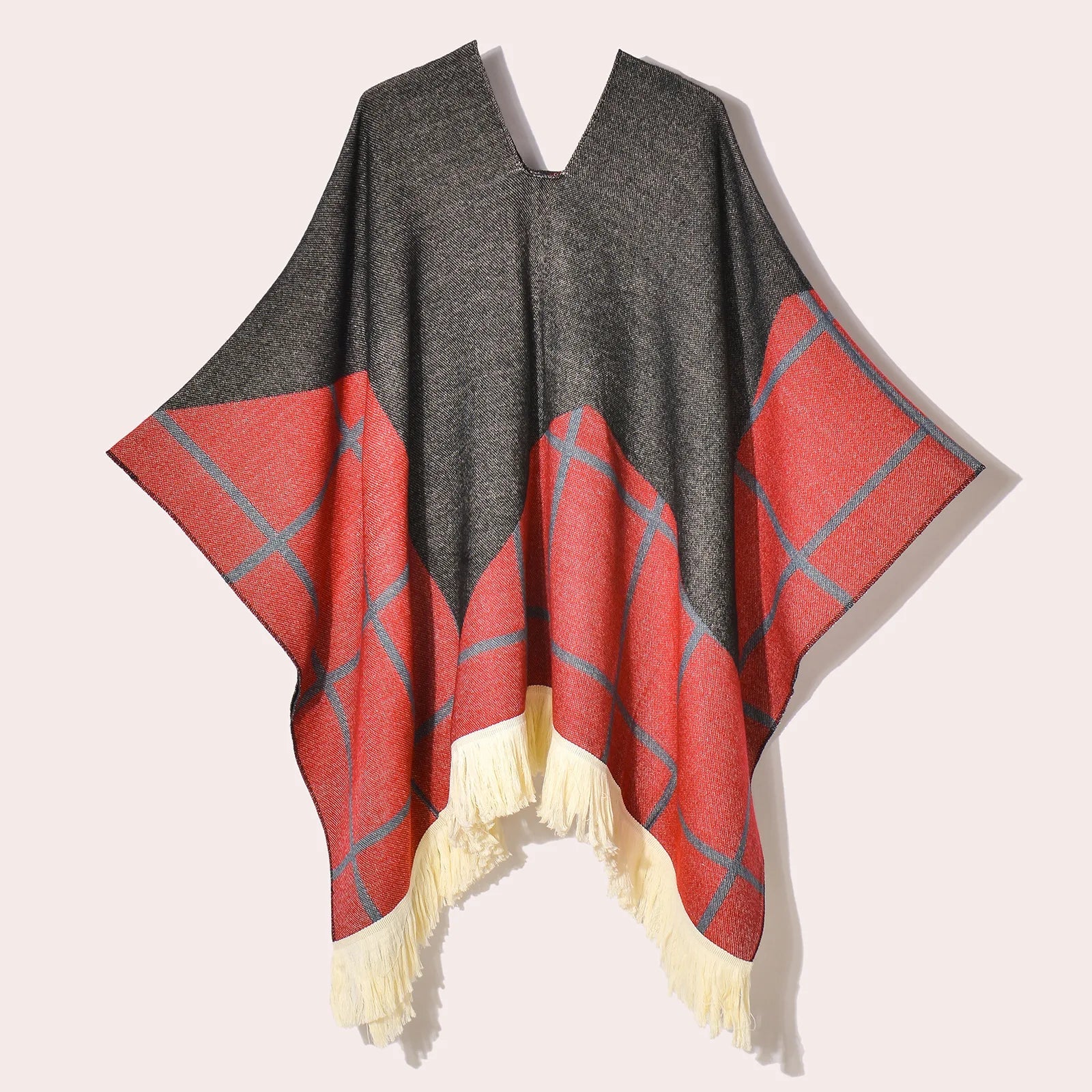 Poncho homme péruvien
