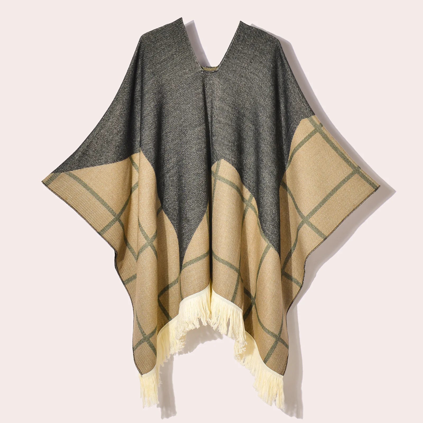 Poncho homme péruvien