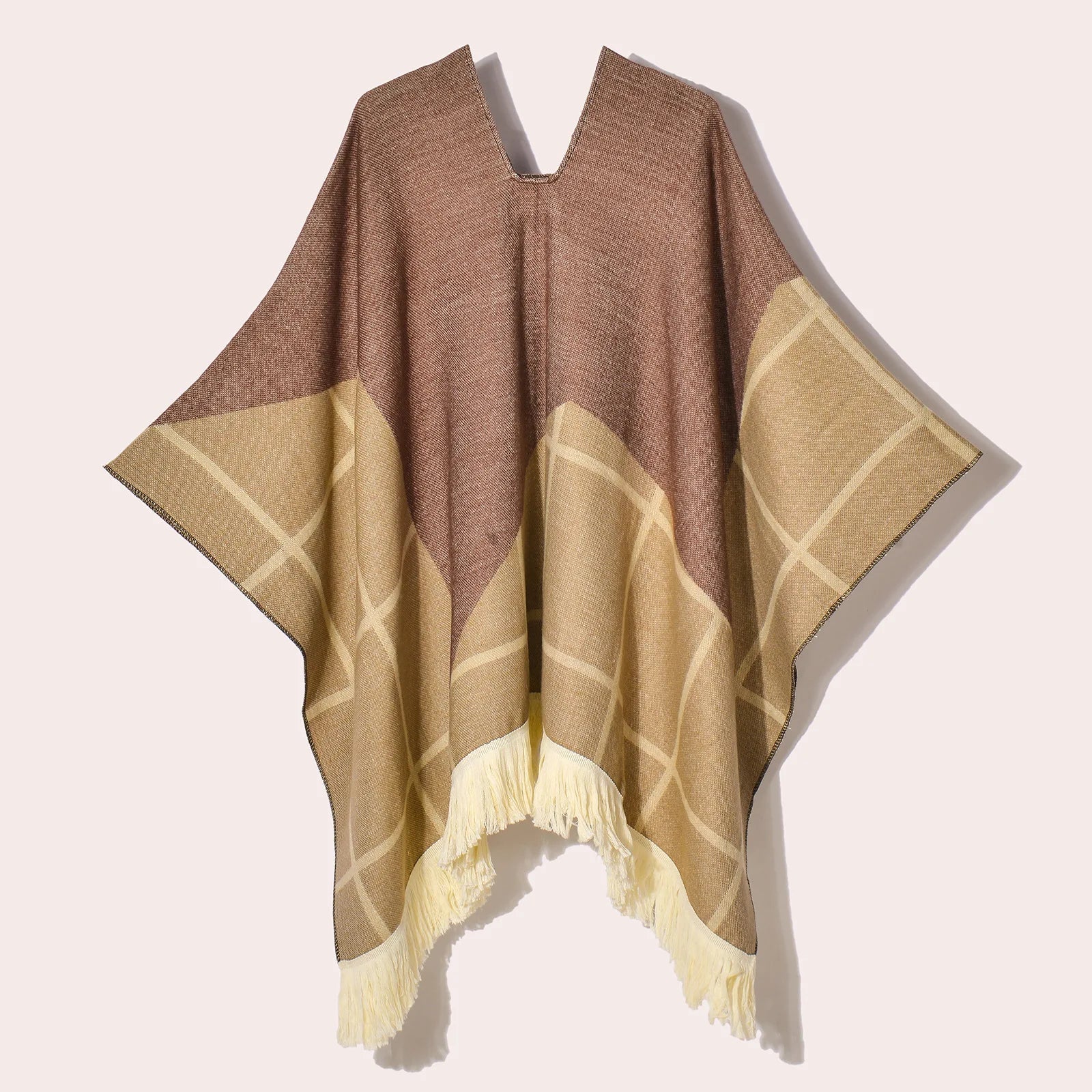 Poncho homme péruvien