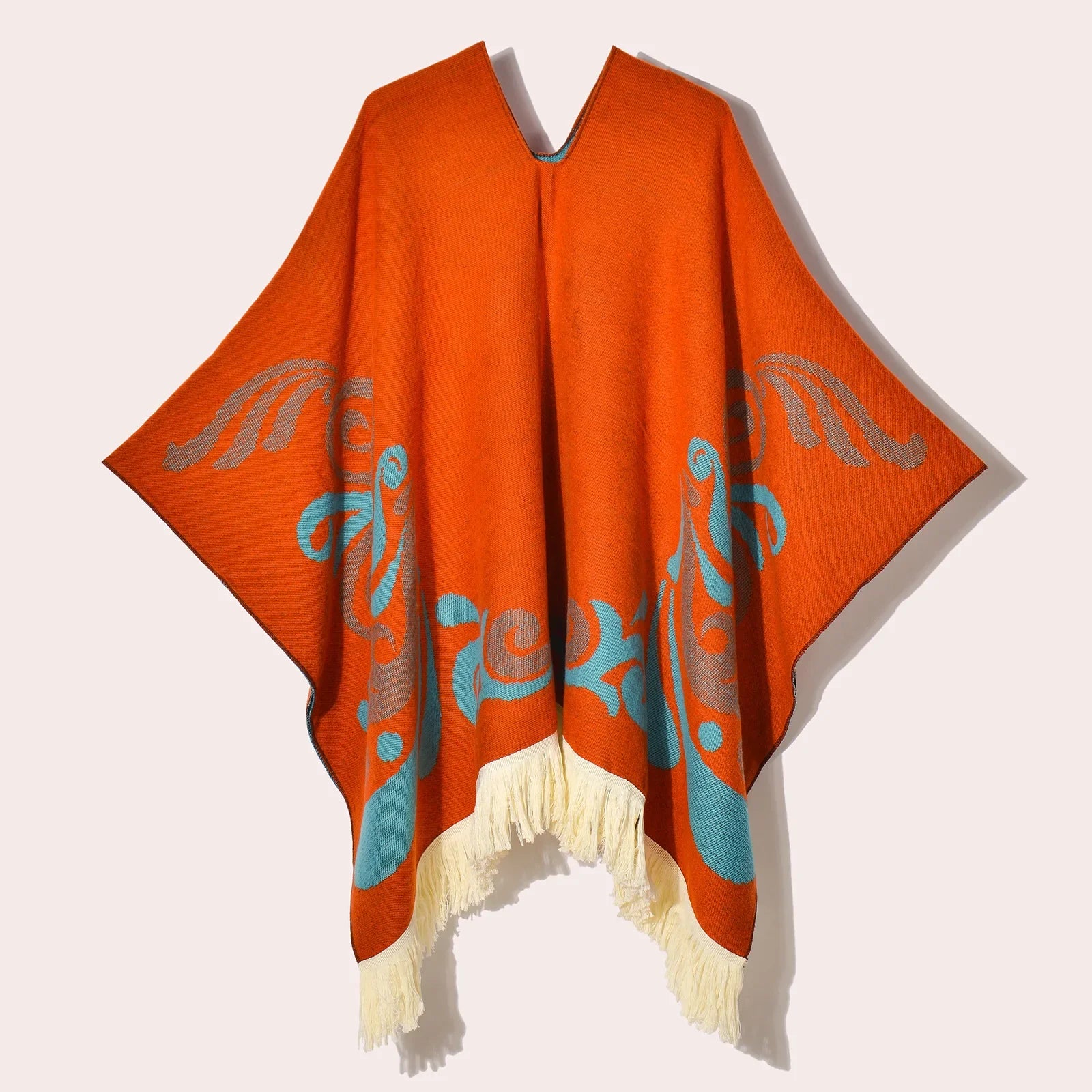 Poncho homme péruvien