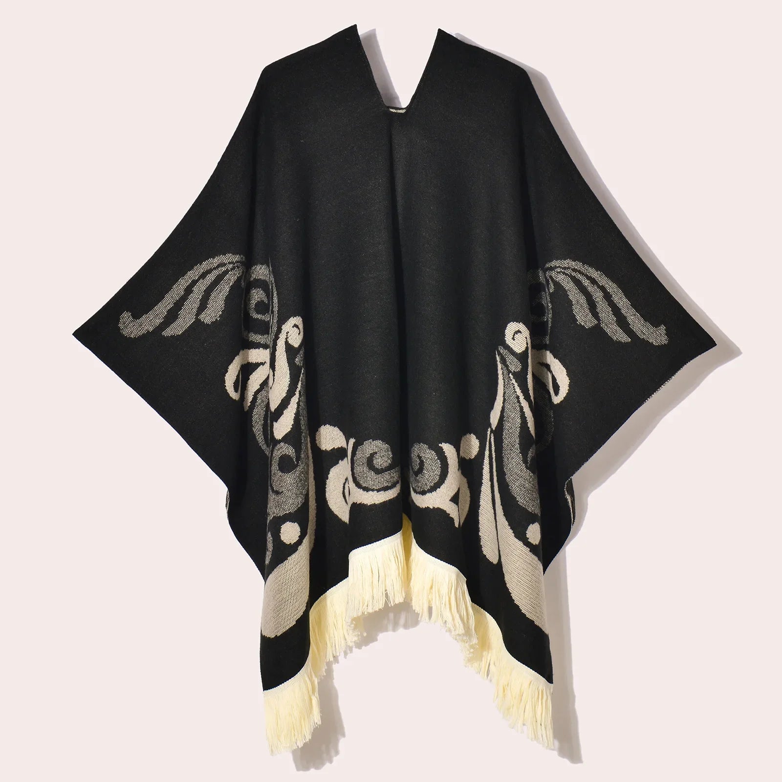 Poncho homme péruvien