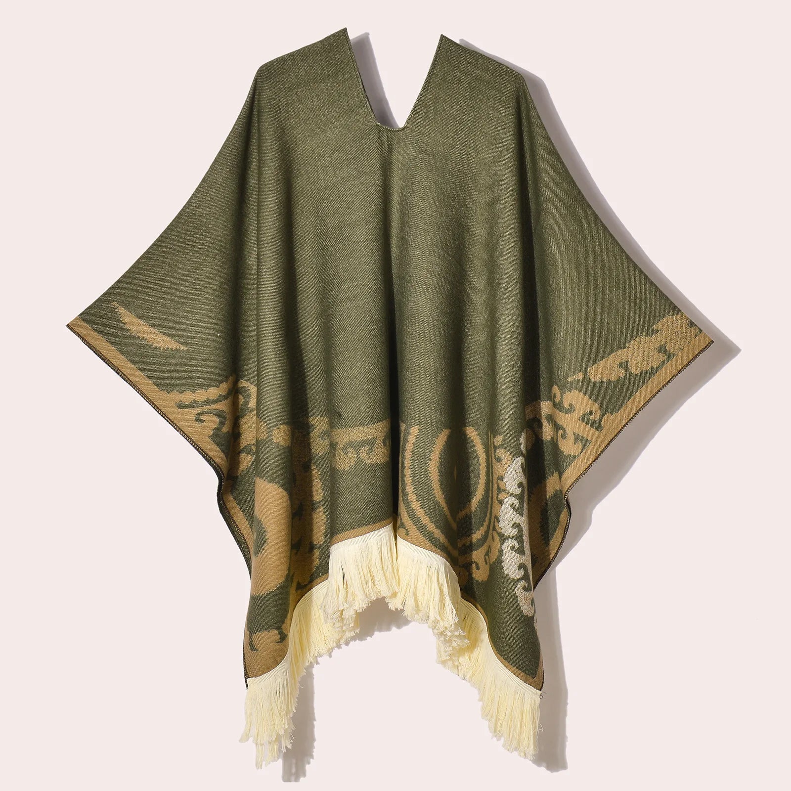 Poncho homme péruvien
