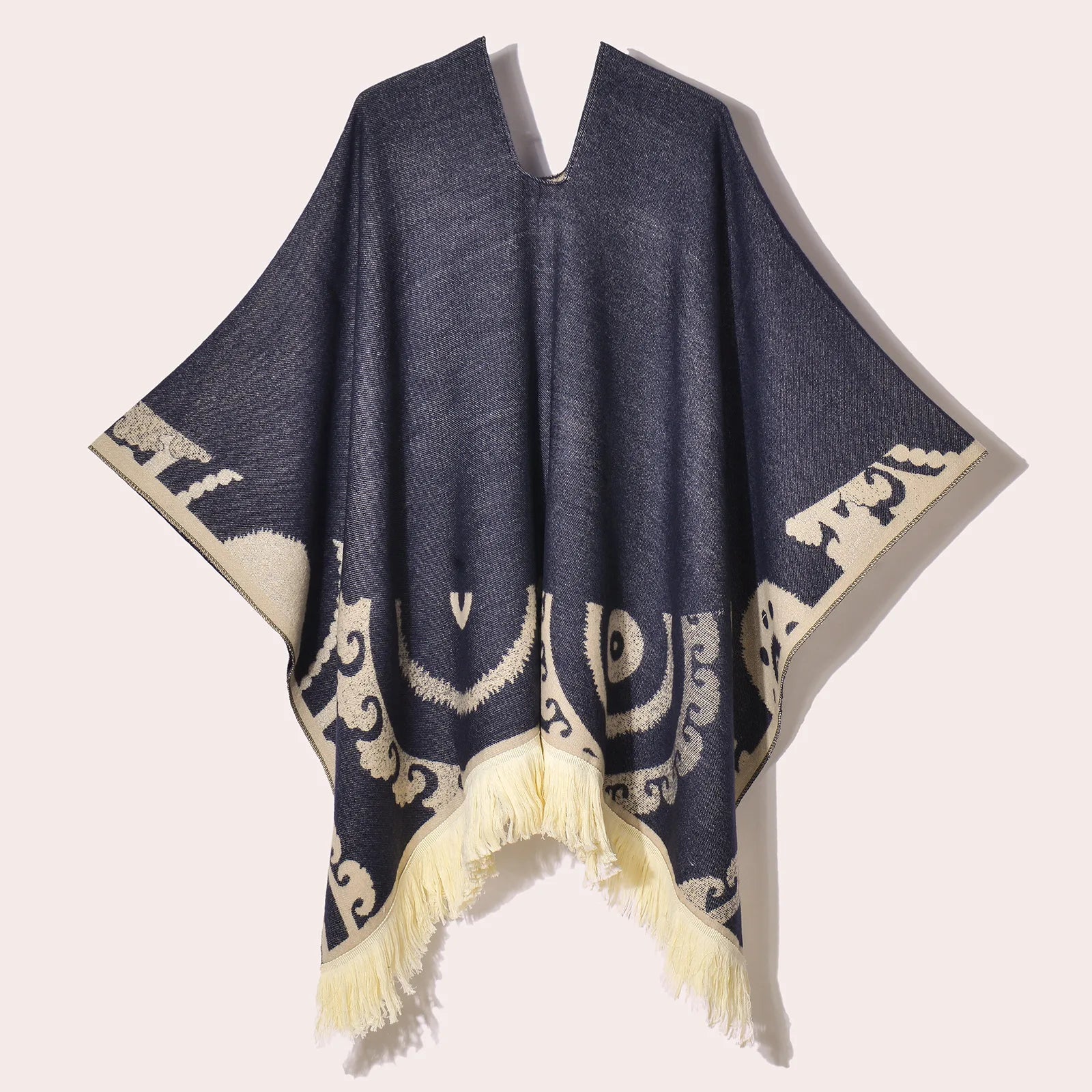 Poncho homme péruvien