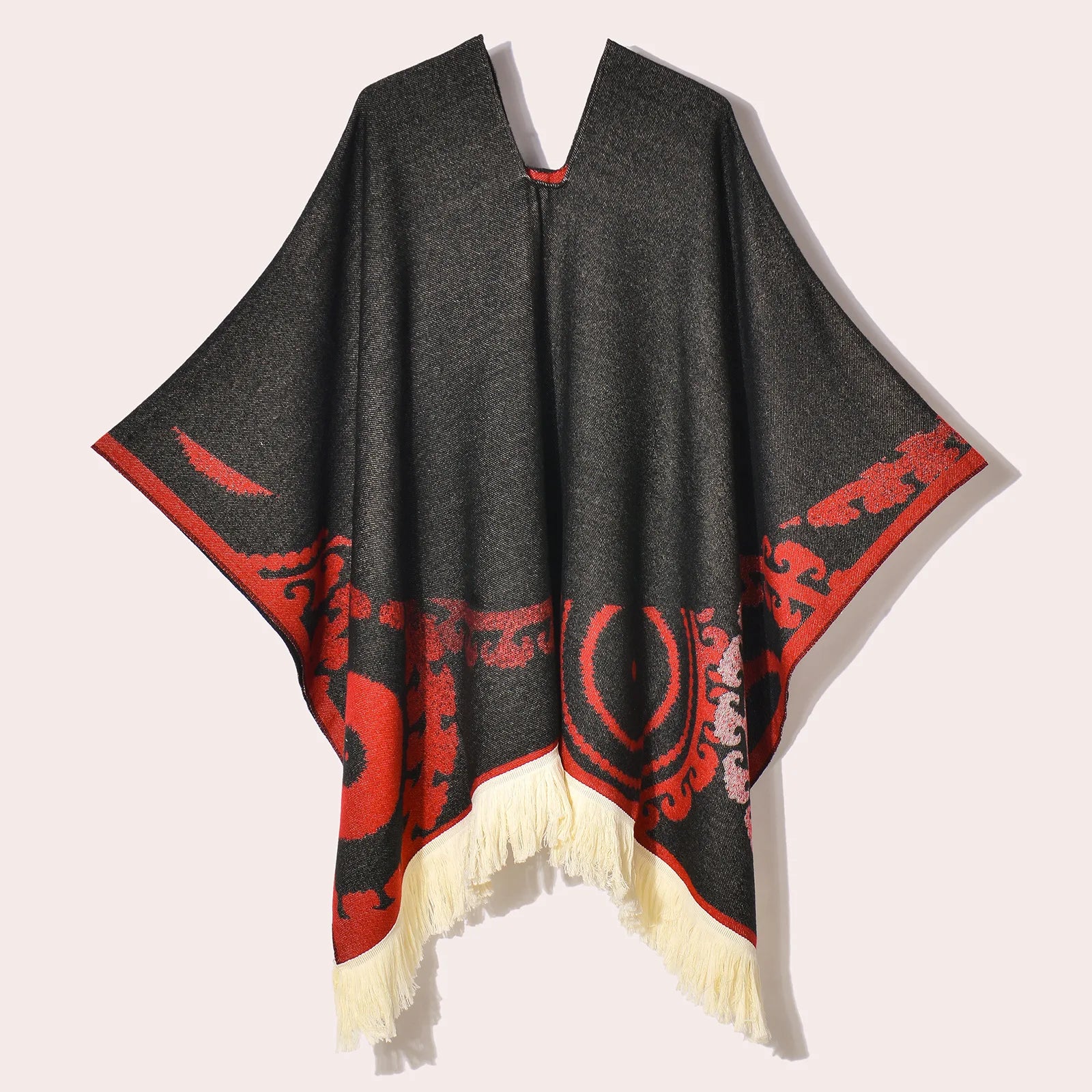 Poncho homme péruvien