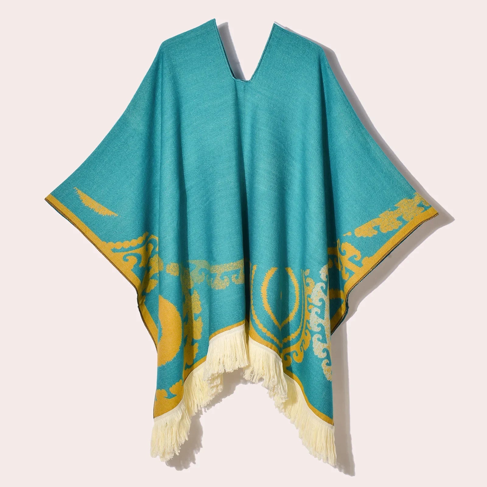 Poncho homme péruvien