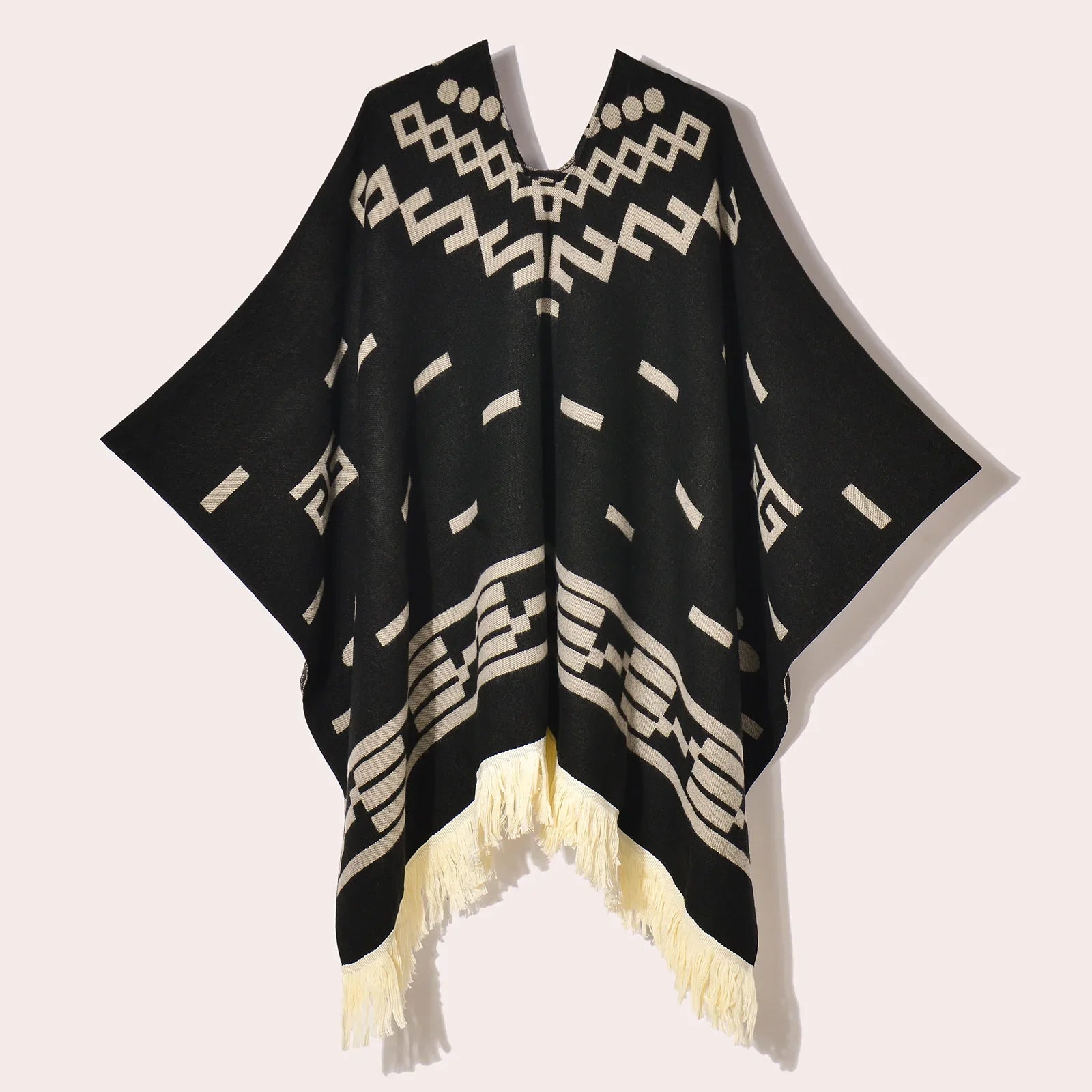 Poncho homme péruvien
