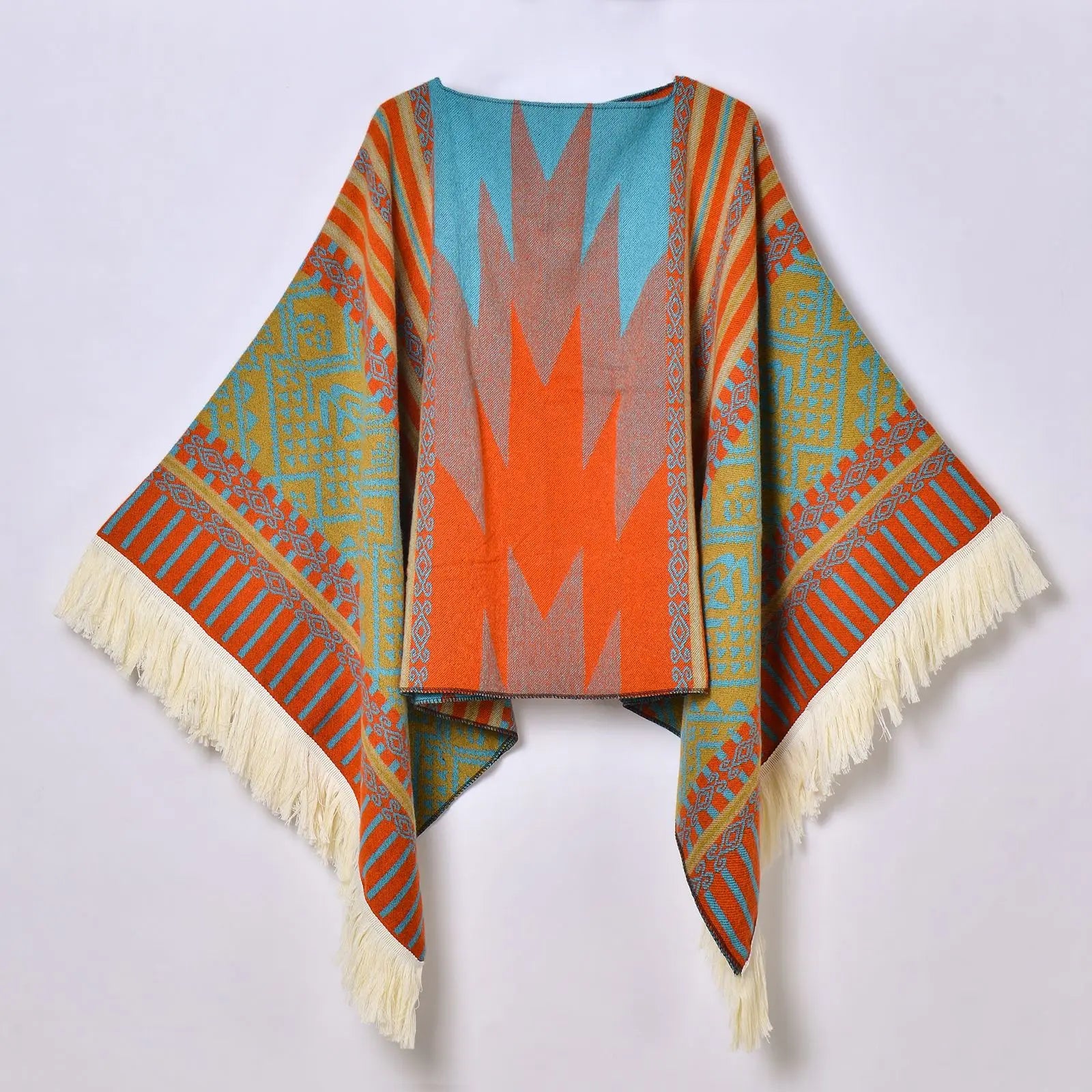 Poncho homme péruvien