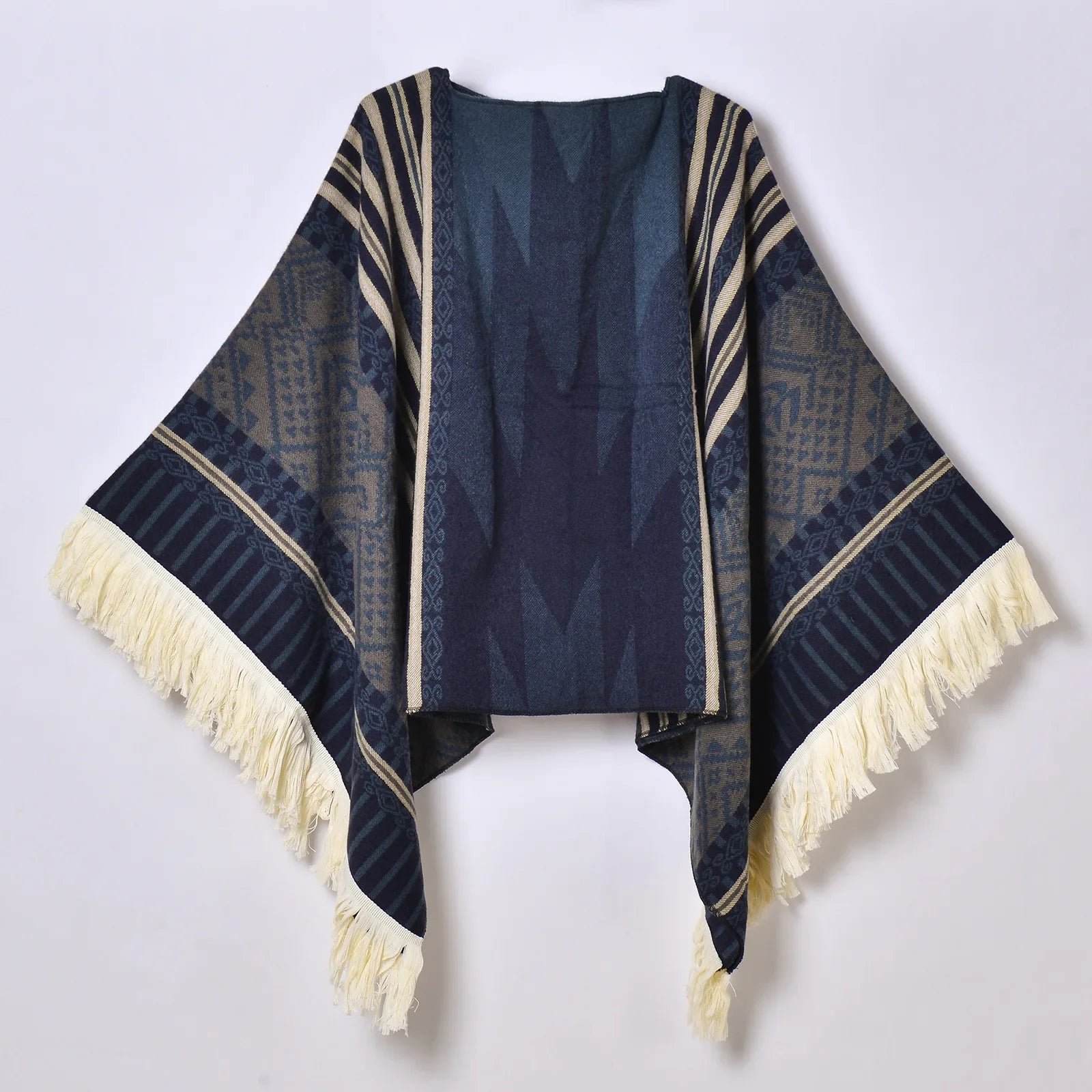 Poncho homme péruvien
