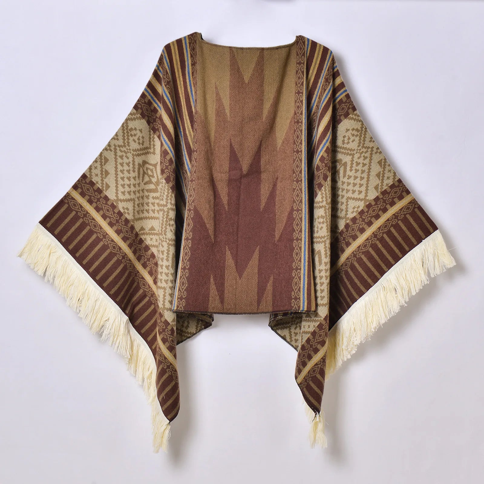 Poncho homme péruvien