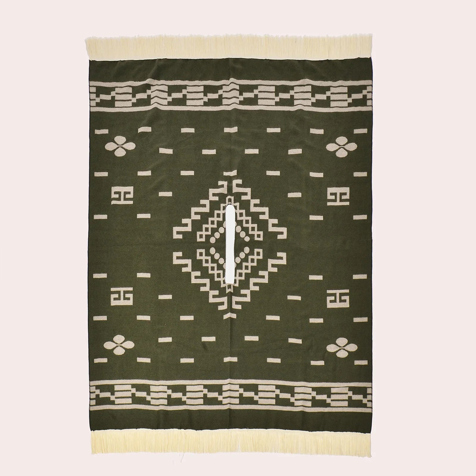 Poncho homme péruvien