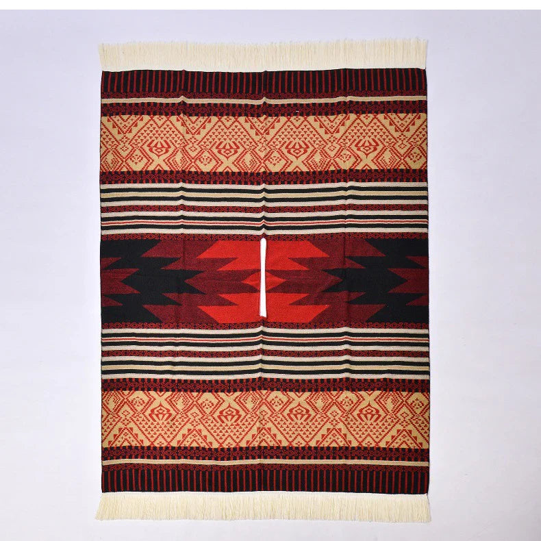 Poncho homme péruvien