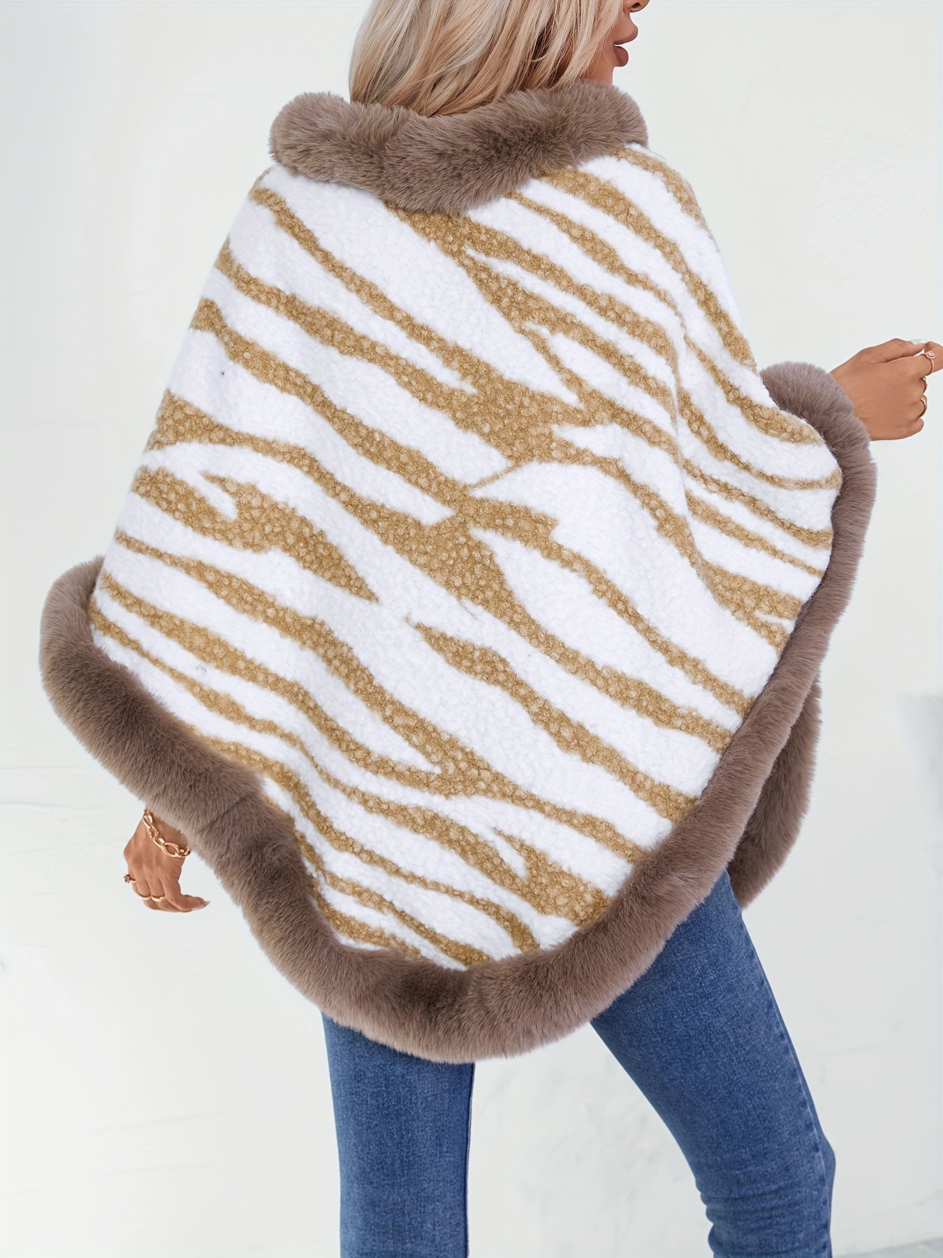 Poncho indien femme