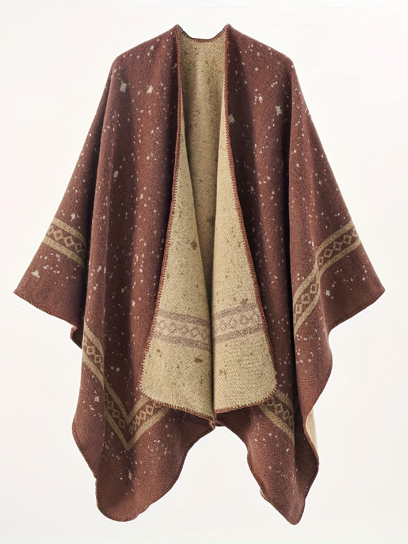 Poncho mexicain homme