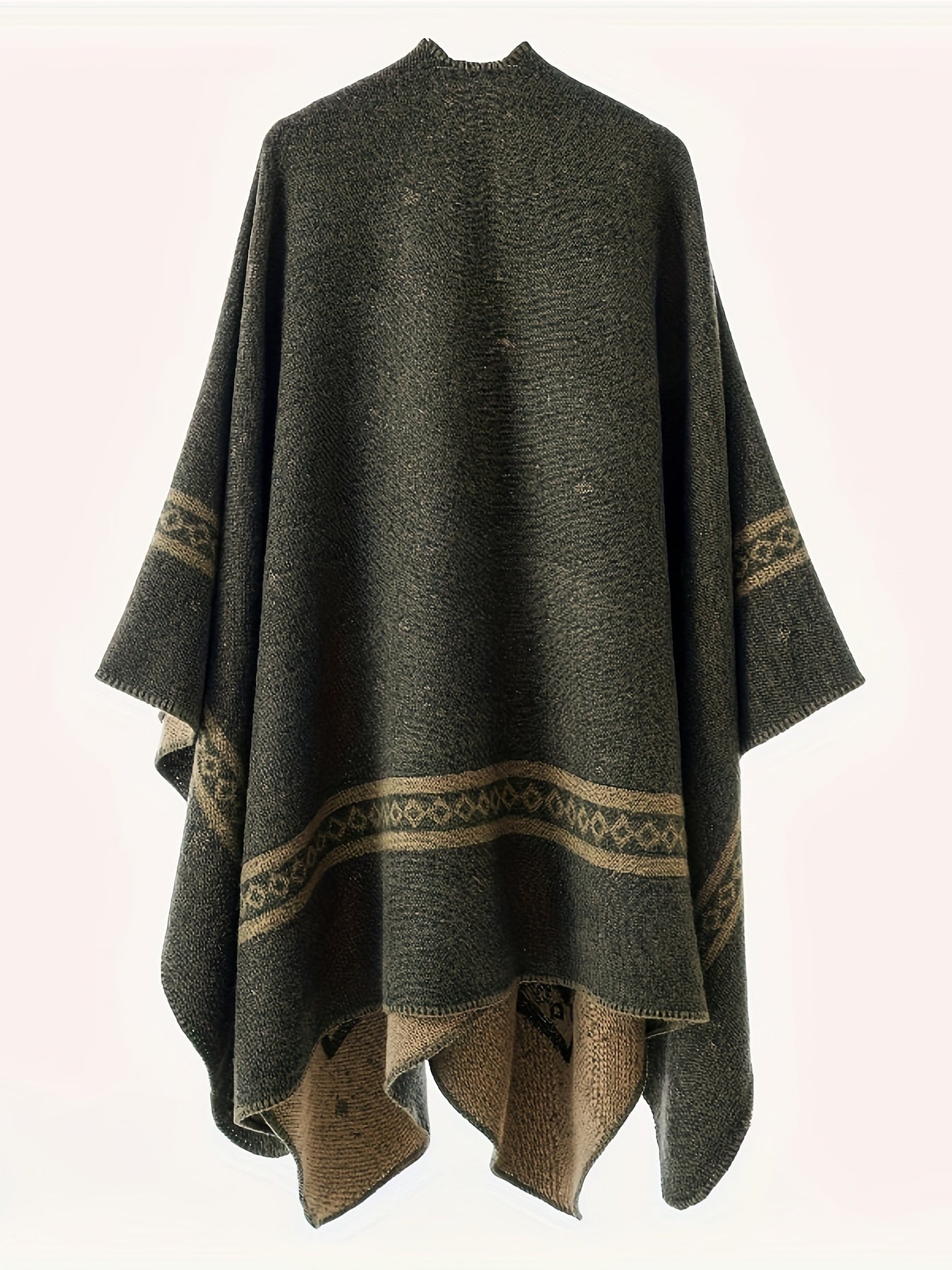 Poncho mexicain homme