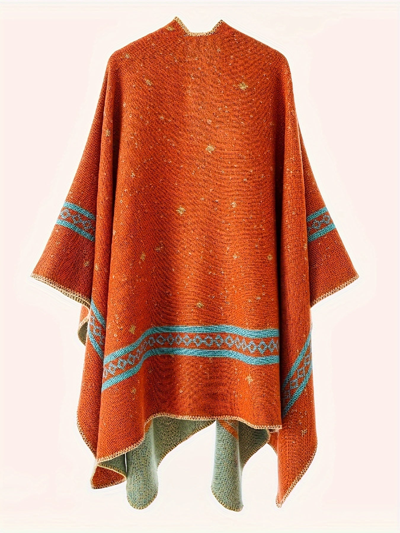 Poncho mexicain homme