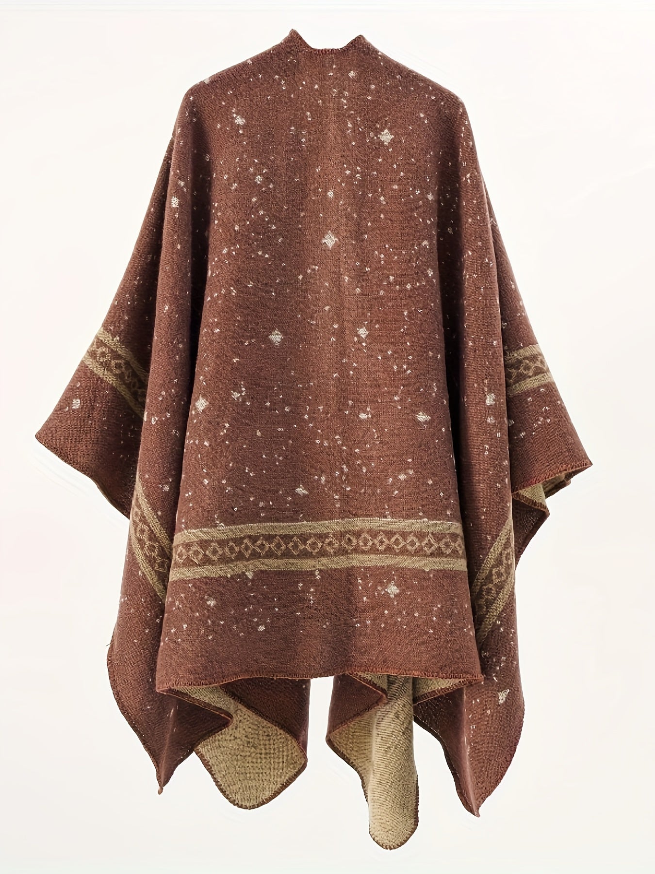 Poncho mexicain homme