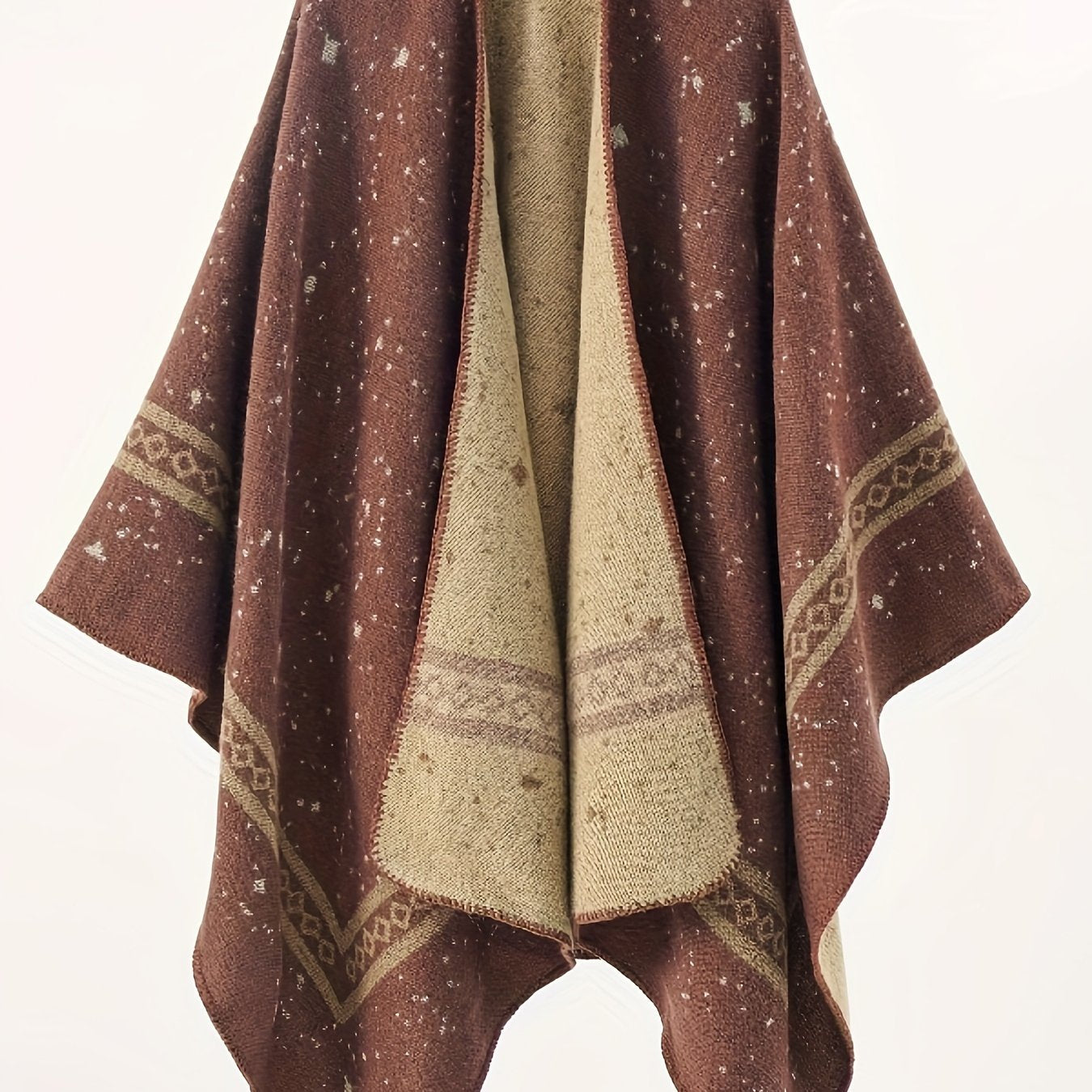 Poncho mexicain homme
