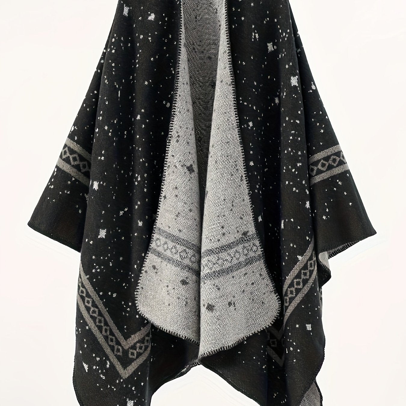 Poncho mexicain homme