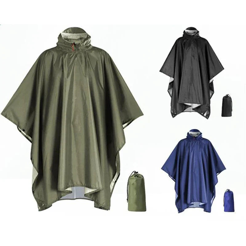 Poncho pluie pour homme