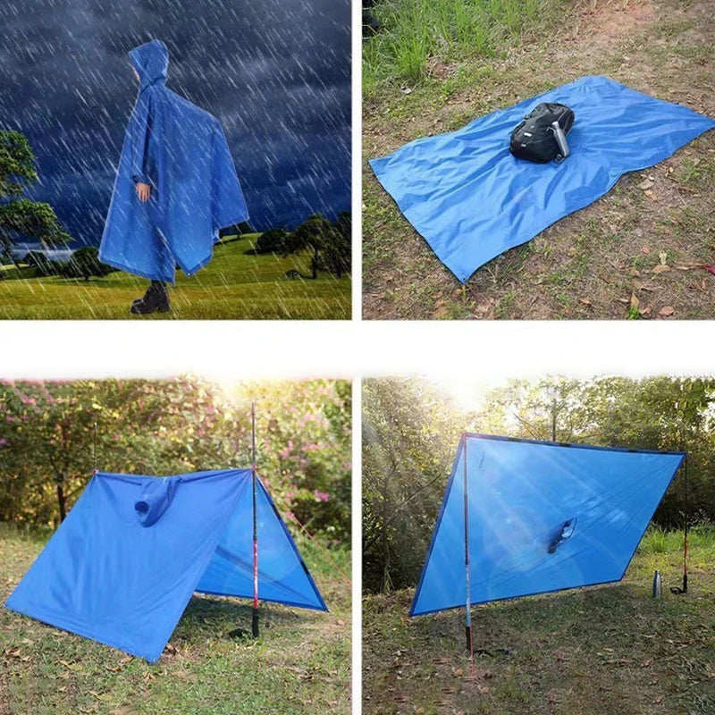 Poncho pluie pour homme