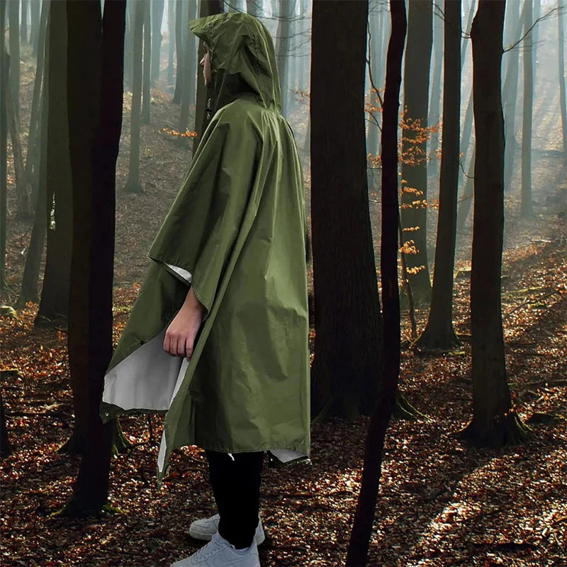 Poncho pluie pour homme