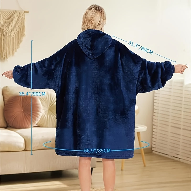 Poncho polaire femme nuit