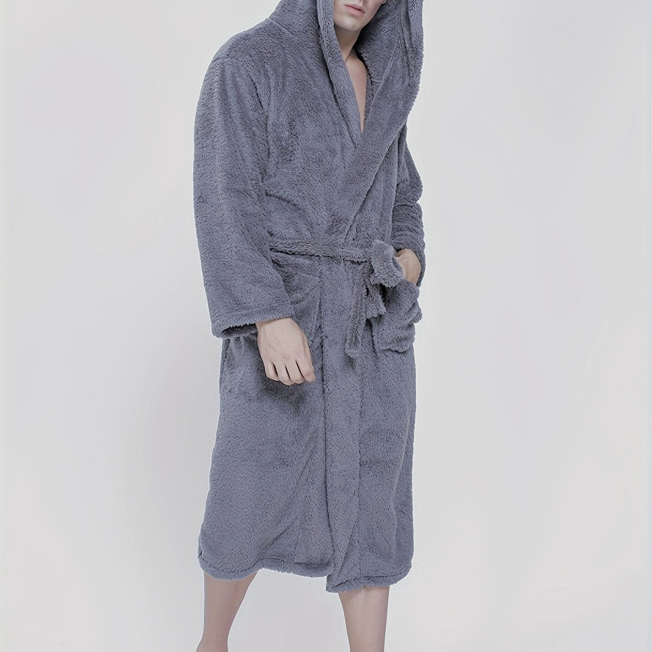 Robe de chambre chaude homme