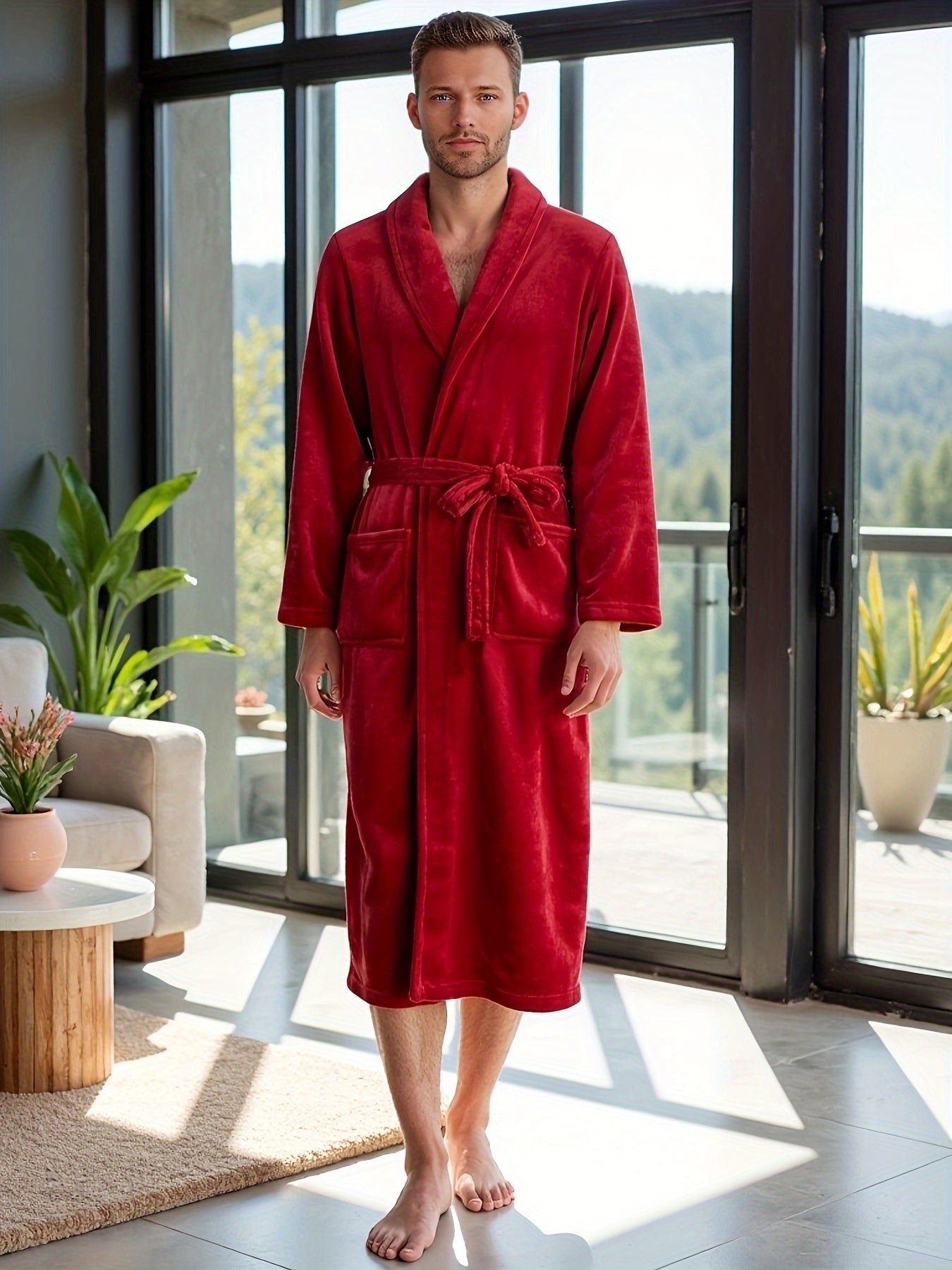 Robe de chambre chic homme