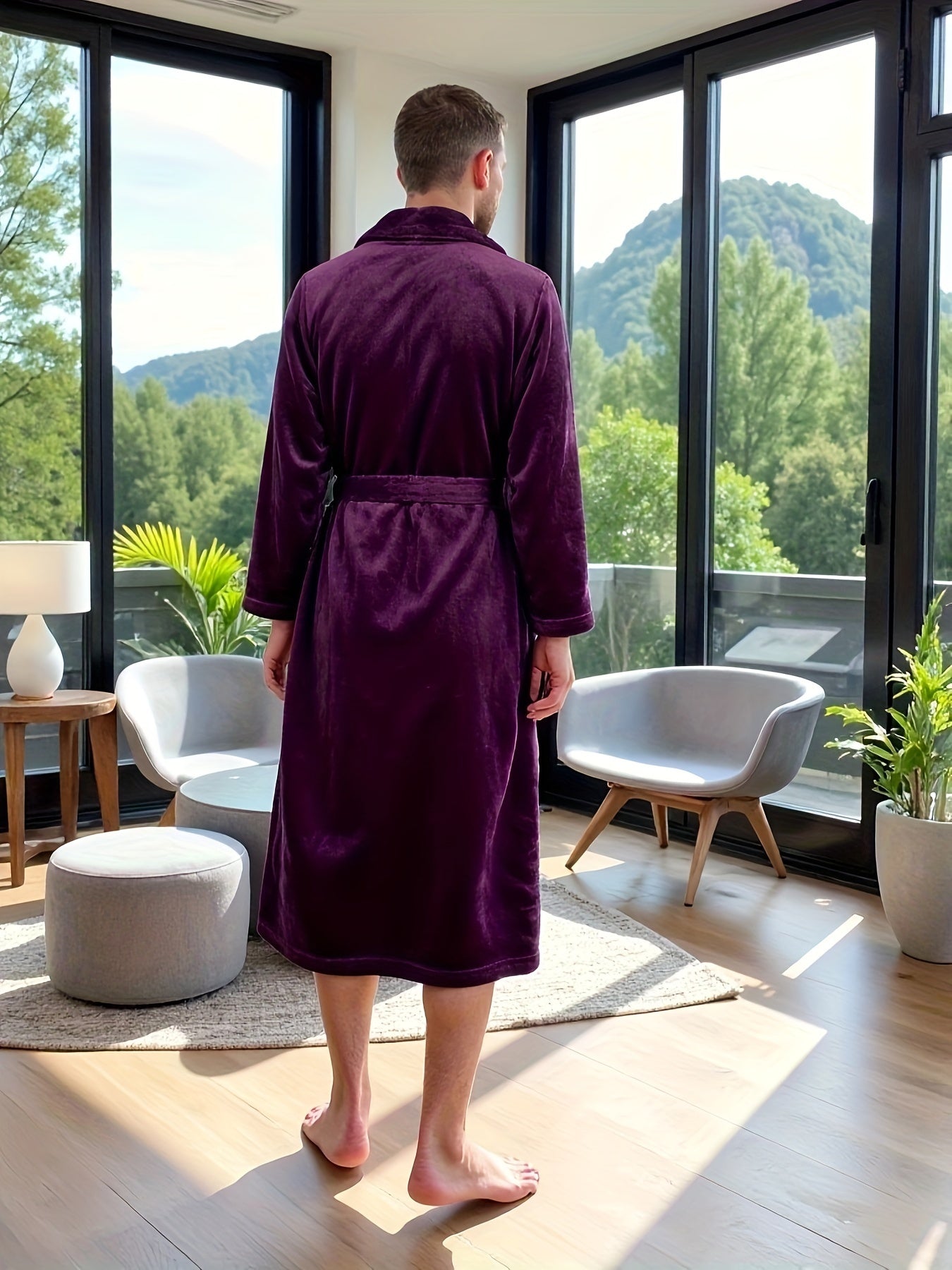 Robe de chambre chic homme