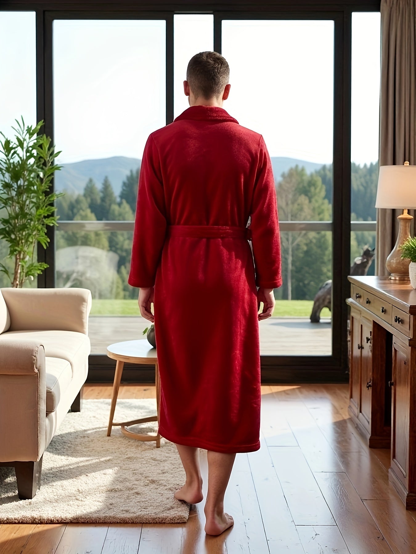 Robe de chambre chic homme