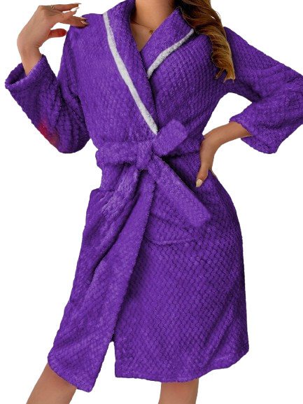 Robe de chambre doux femme