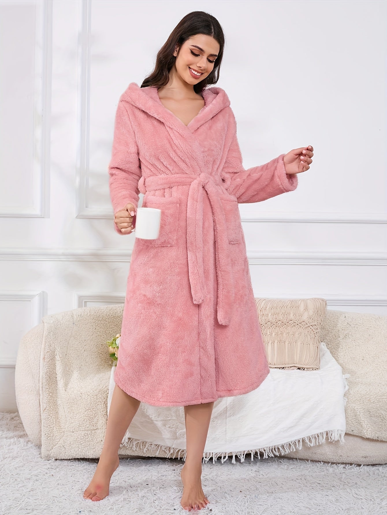 Robe de chambre hiver femme