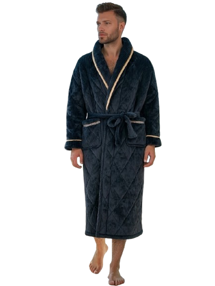 Robe de chambre hiver homme