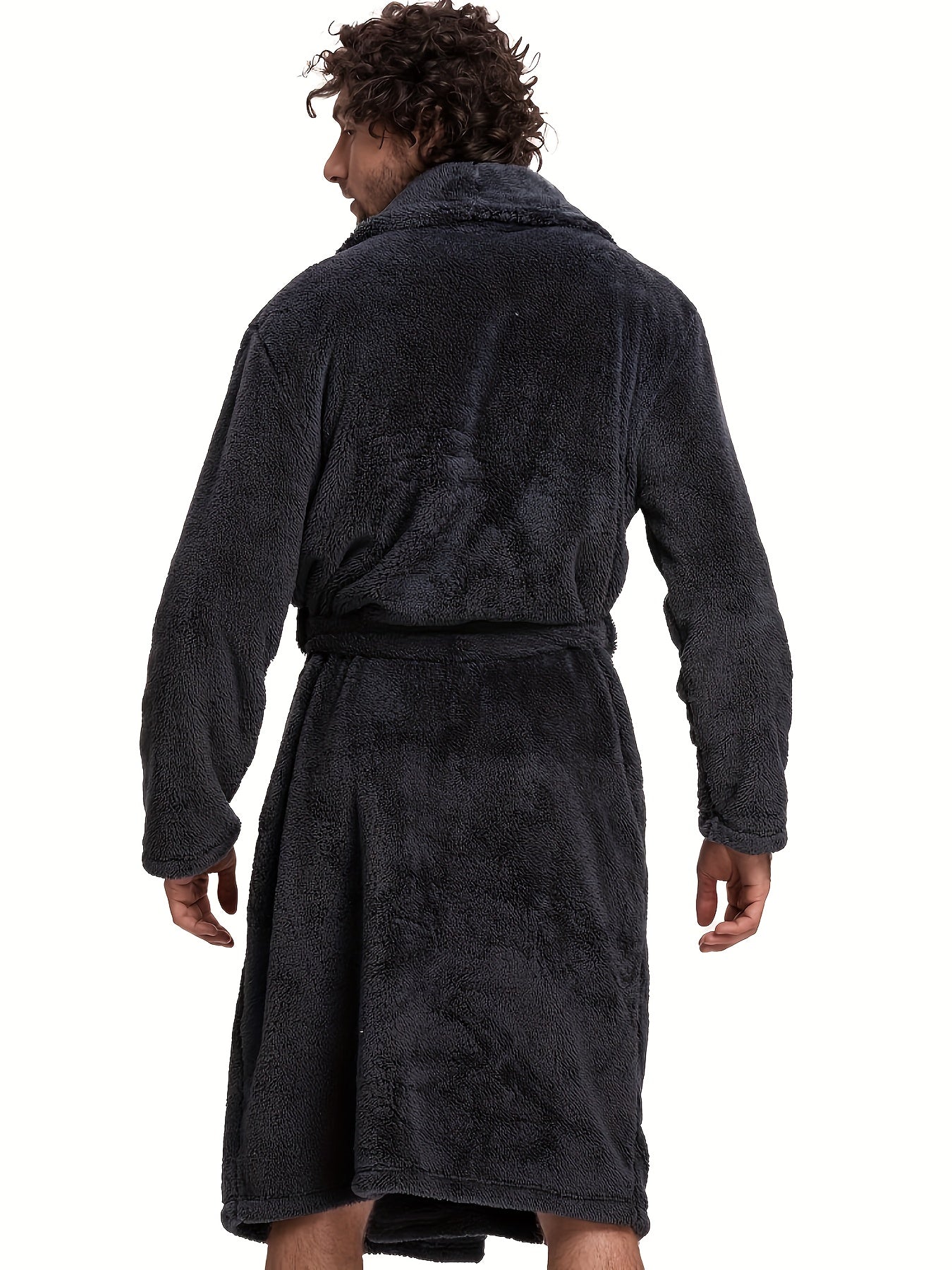 Robe de chambre homme chaude et longue
