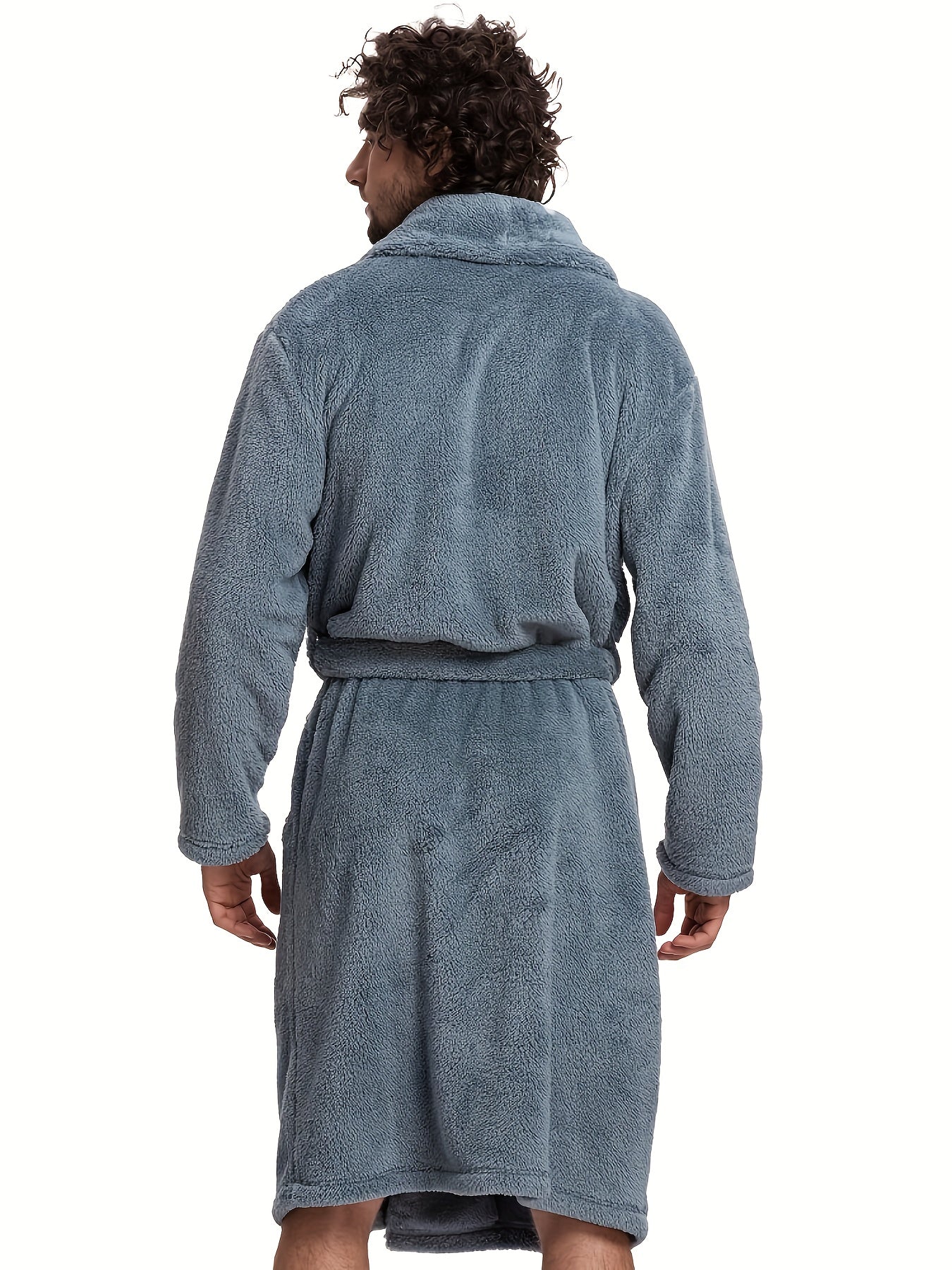 Robe de chambre homme chaude et longue