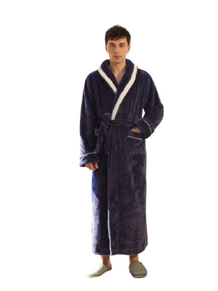 Robe de chambre homme coton léger