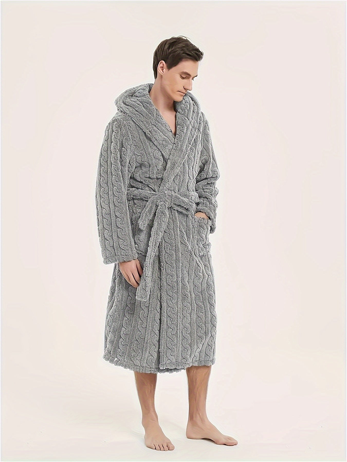 Robe de chambre homme douce