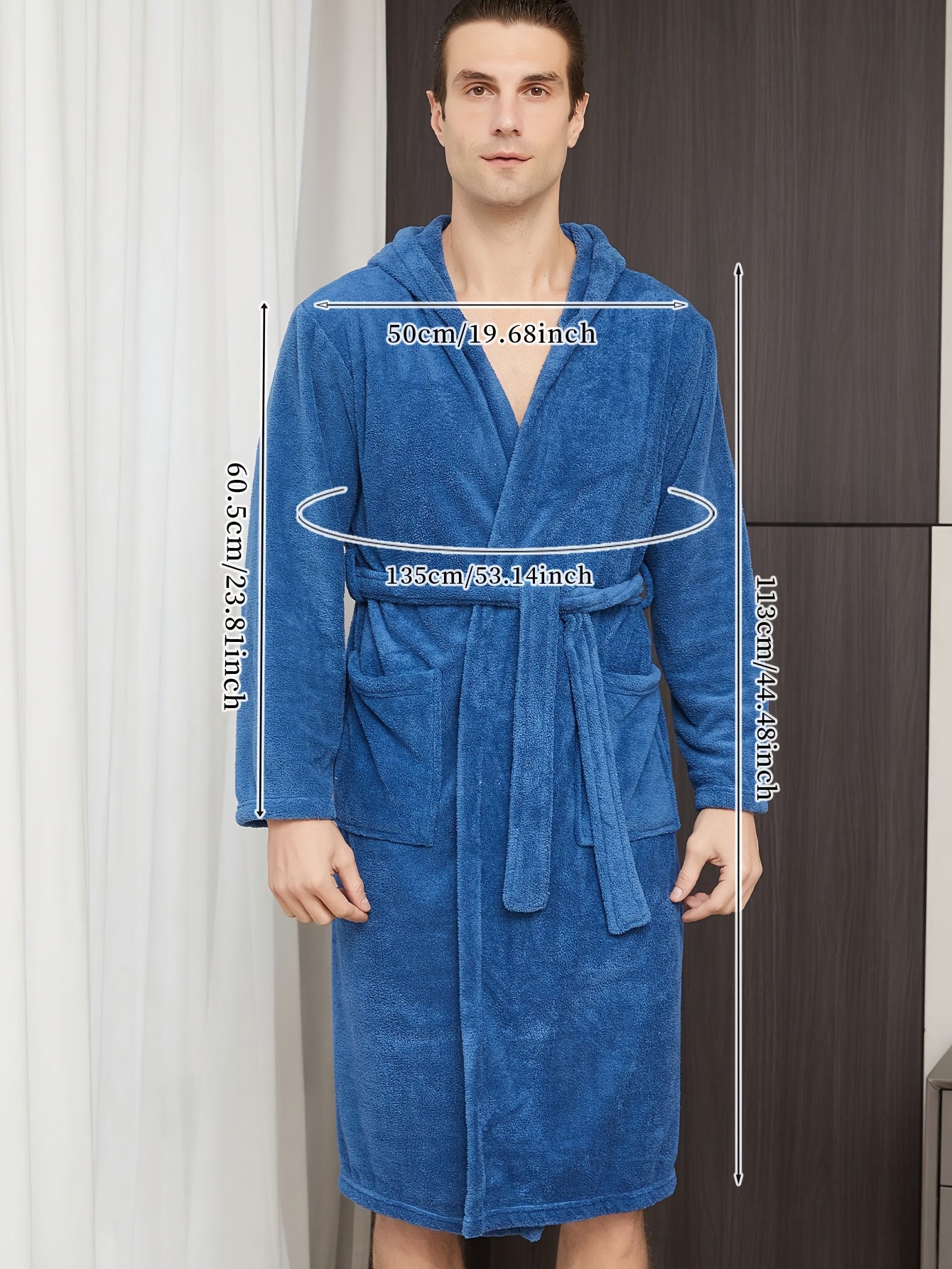 Robe de chambre homme hiver
