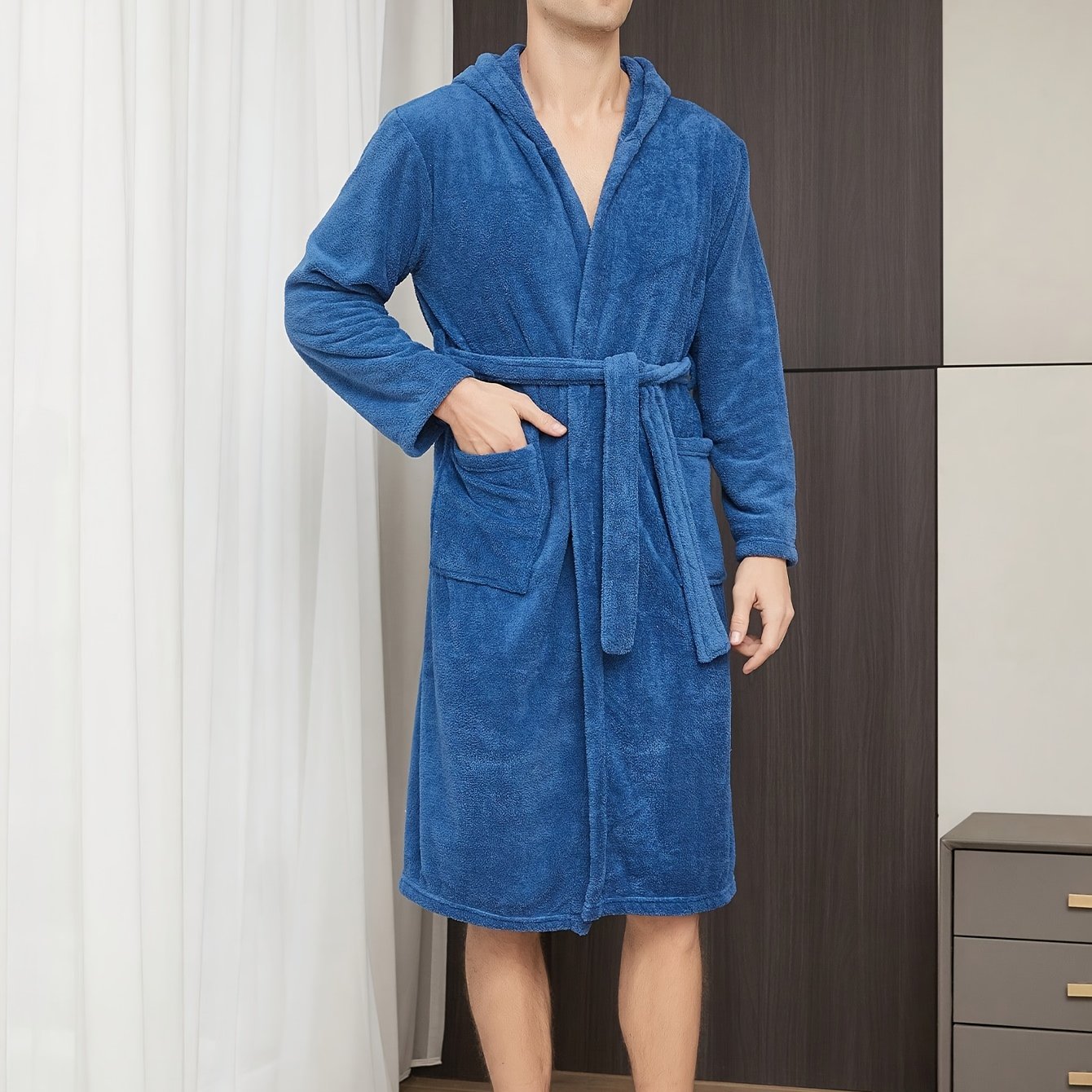 Robe de chambre homme hiver