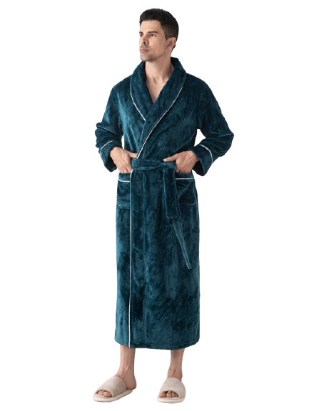 Robe de chambre homme velours