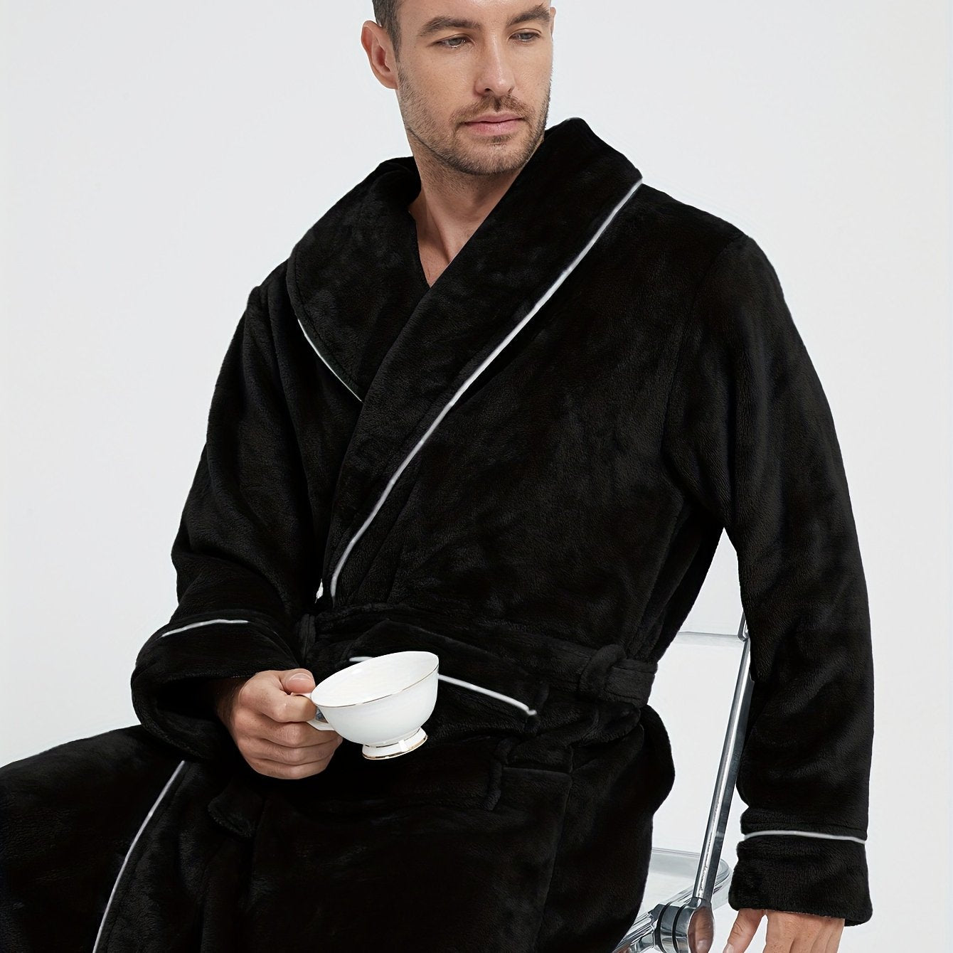 Robe de chambre légère homme